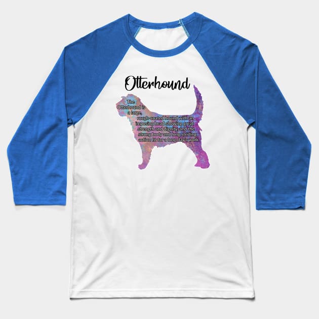 Otterhound Baseball T-Shirt by ApolloOfTheStars